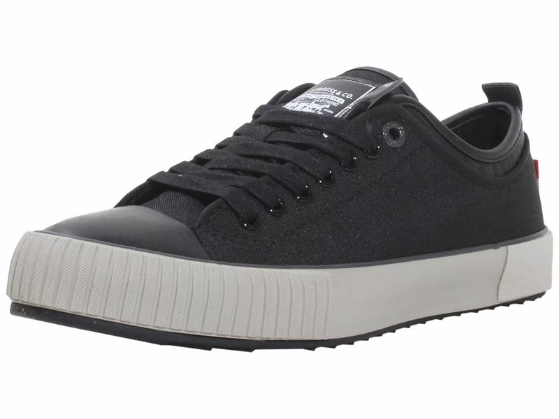 Levis Men's Sneakers Low Top Black/Charcoal