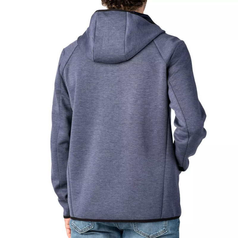 Zeroxposur Men Hoodie Full Zip-Navy