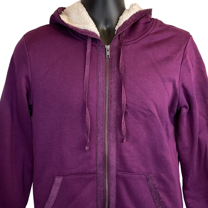 Orvis women’s Sherpa lined hoodie zip up jacket