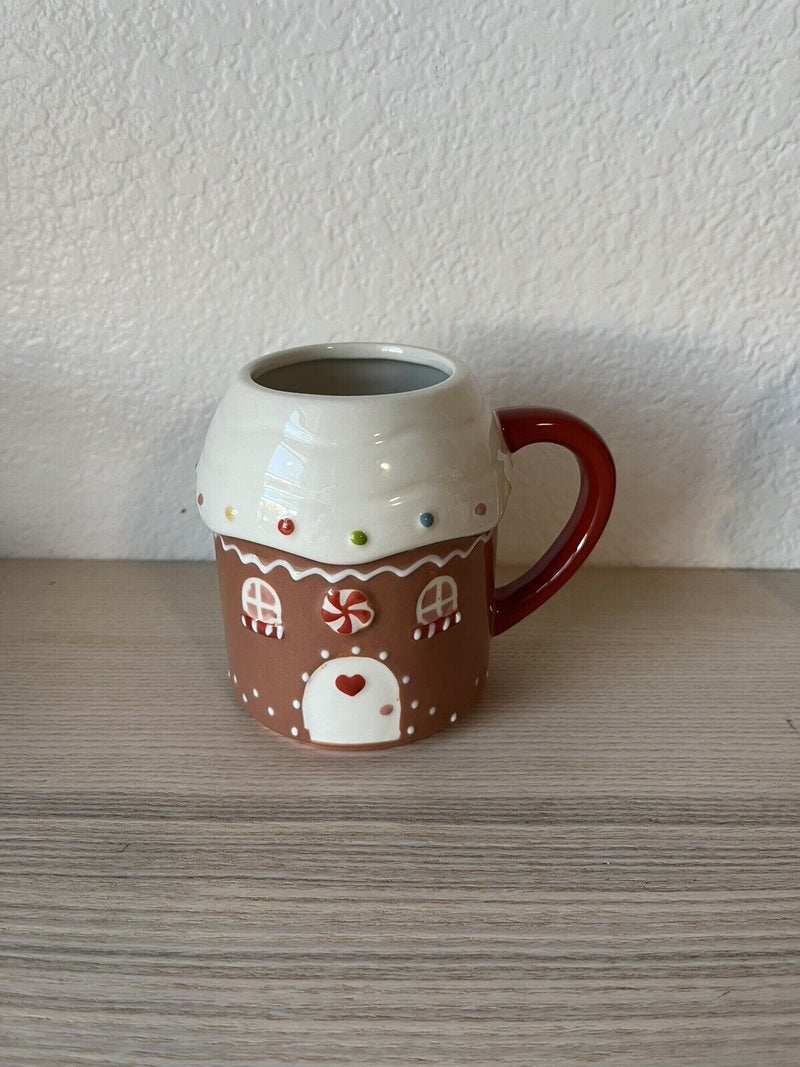 Target Gingerbread House Mug Christmas Holiday — Threshold 13oz Stoneware
