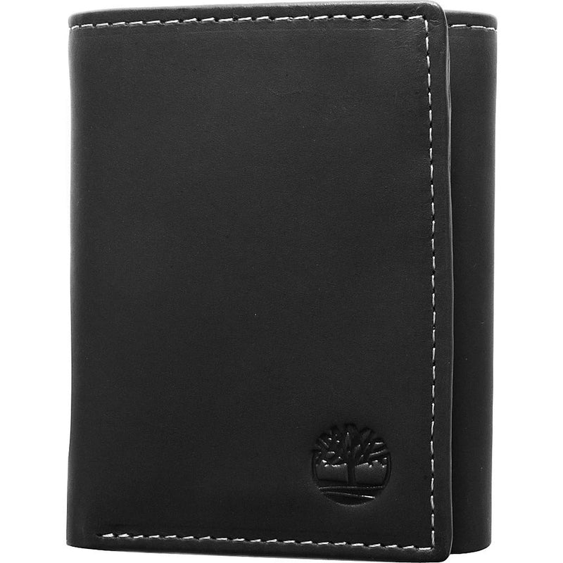 Timberland D77221 Bi-Fold Leather Wallet - Black