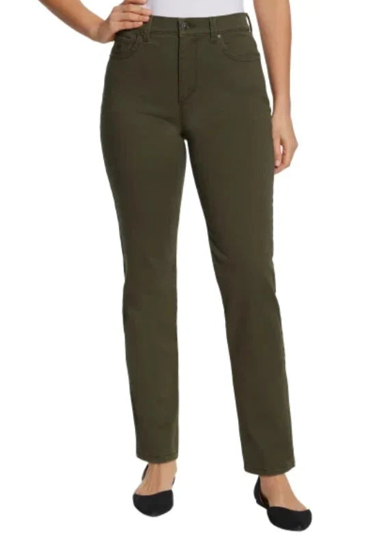 RESERVED Shaping Straight Women's Jeans olive