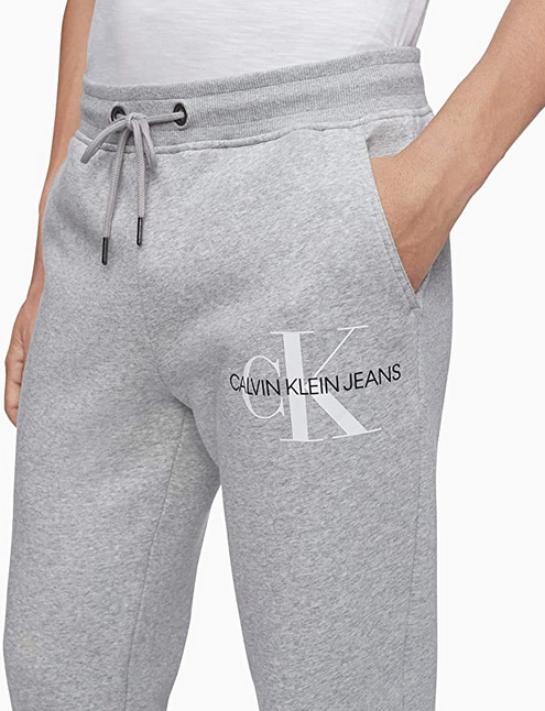 Calvin Klein Men's Monogram Logo Fleece Joggers,