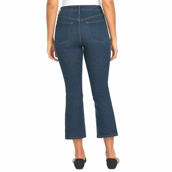 Chaps Women's Jeans Mid Rise CROP Kick Style Verona Size 12/31 With Tags