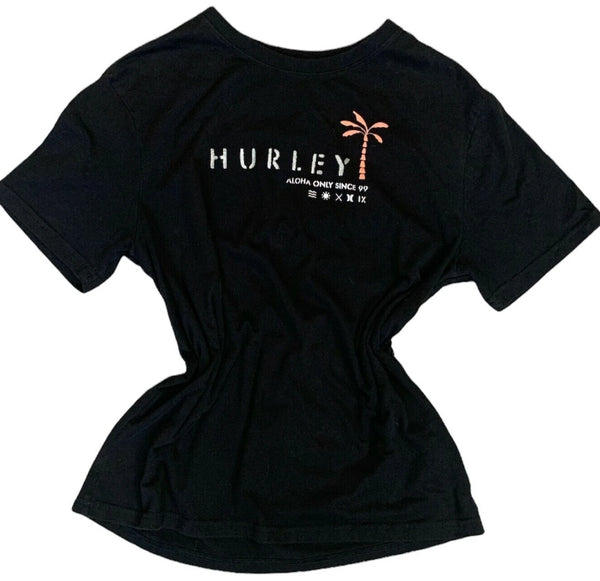 Hurley MEN  T-Shirt Short Sleeve BLACK