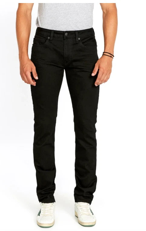 Buffalo David Bitton Men's SLIM STRETCH EXTENSIBLE, COUPE SLIM, BLACK