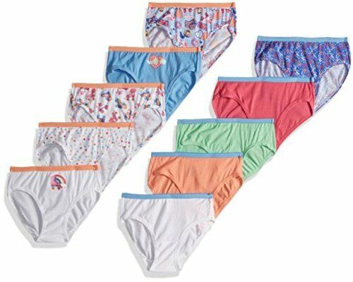 Girls' Low Rise Brief Multipack, MultiColors