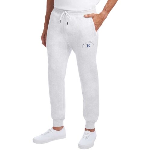 Hurley Men's Fleece Midweight Drawstring Jogger Pants