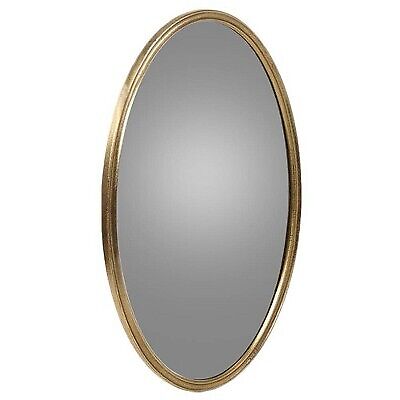 Cast Oval Decorative Wall Mirror Gold - Threshold designed with Studio McGee