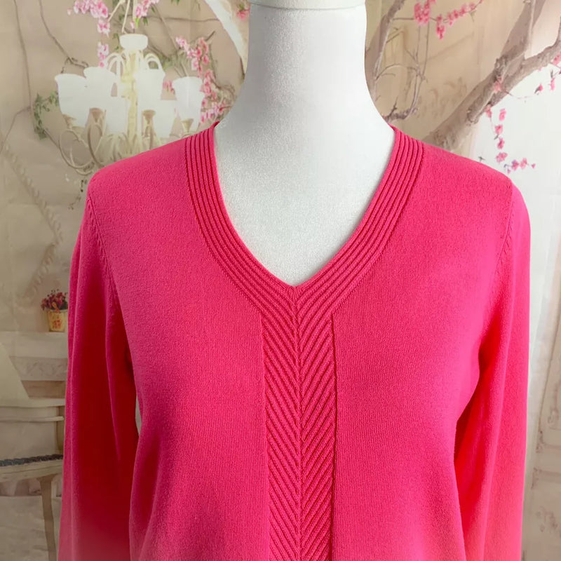 Talbots Women’s V Neck Sweater Size Small Petite