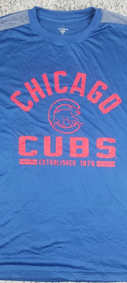 True Fans Chicago Cubs Shirt True Fans Soccer Style Active Wear Men's