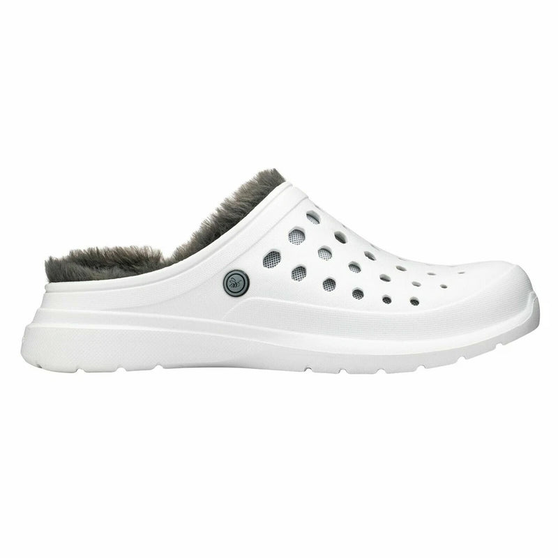 Joybees Women's Faux Fur Lined Comfort Slip On Clog