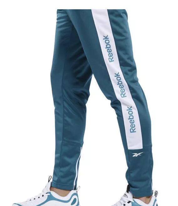 Reebok Men Training Jogging Track Pant Zipper Bottom Leg