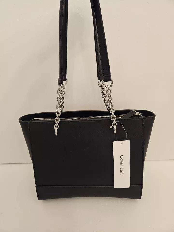 Calvin Klein Womens Medium CK Tote Handbag