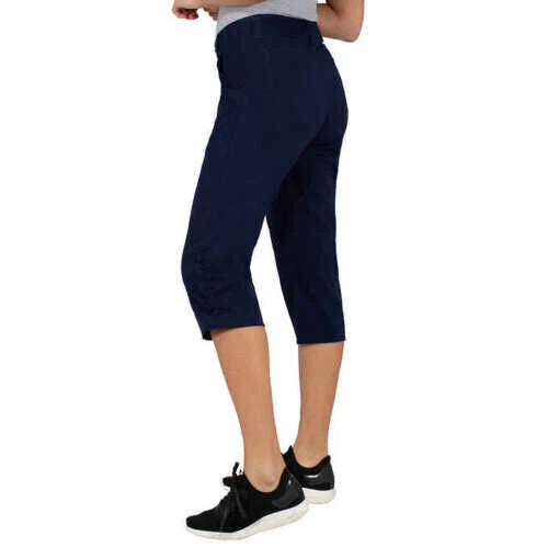 KHOMBU Women Capris Lightweight Hiking Trek Cropped Pants
