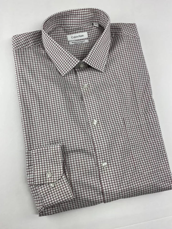 Calvin Klein Men's Soft Stretch Dress Shirt Regular Fit