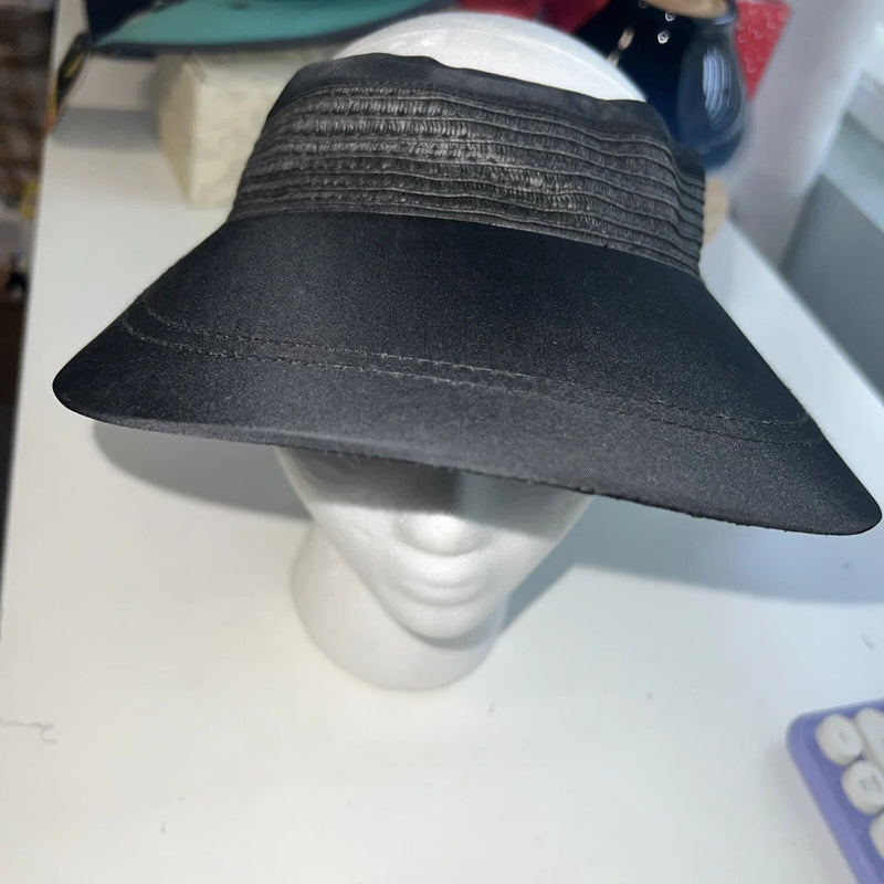 INC International Concepts INC Tie-Back Visor, black, NWT