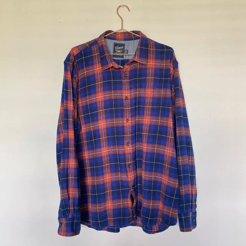 Grayers Men's Heritage Flannel Long Sleeve RED/BLUE