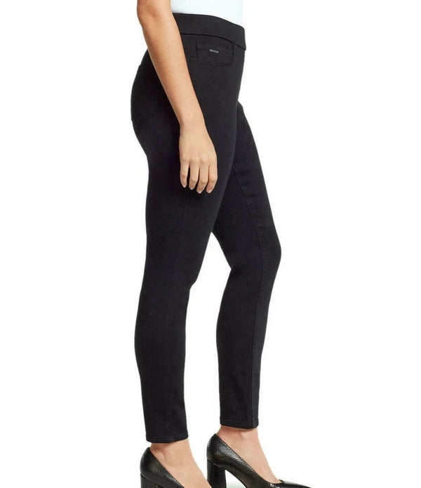 Nine West Women’s Heidi Skinny Pants Black Pull-On Stretch