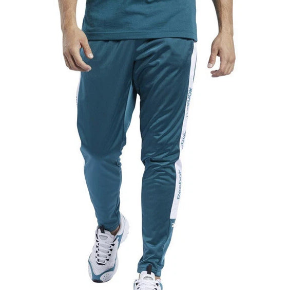 Reebok Men Training Jogging Track Pant Zipper Bottom Leg
