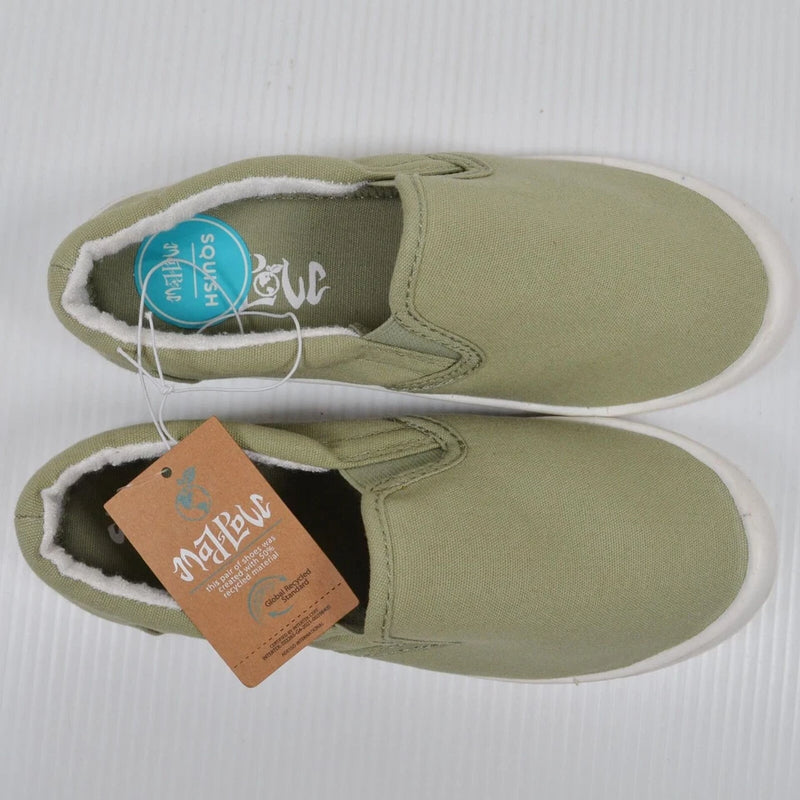 Mad Love Kasandra Womens Canvas Sneakers Slip On Loafers