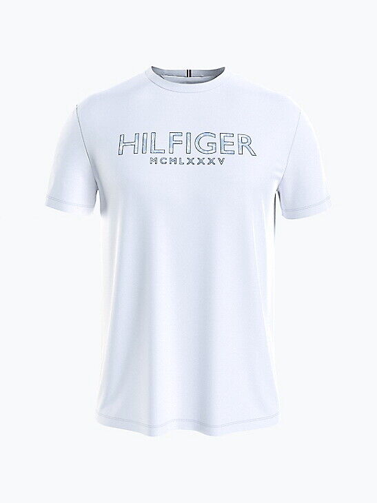 Tommy Hilfiger Men's  Palm Print T-Shirt Short Sleeve Tee
