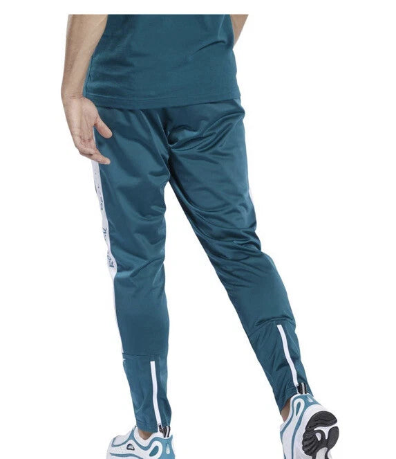 Reebok Men Training Jogging Track Pant Zipper Bottom Leg