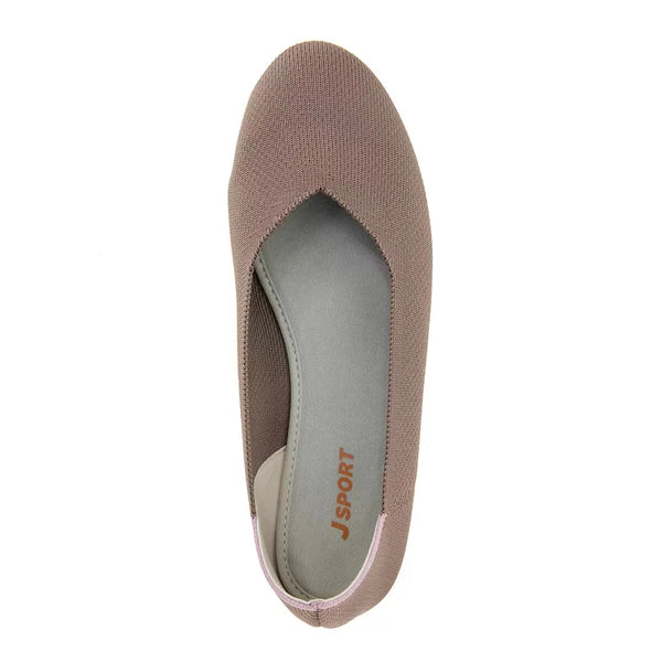 J sport Women Doreen Lightweight Knit Slip On Flat Shoes
