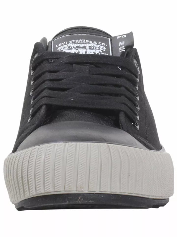 Levis Men's Sneakers Low Top Black/Charcoal