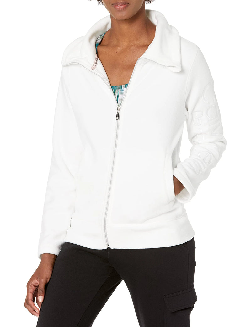 Calvin Klein Performance Women's Tech Fleece Jacket FULL ZIP