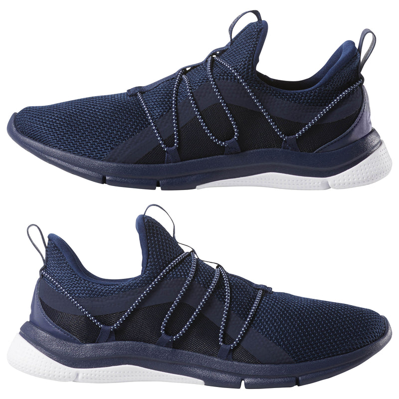 Reebok Women's Running Print Her 3.0 Lace Shoe-Navy