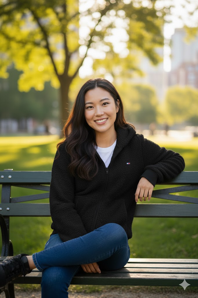 Tommy Hilfiger  faux fur polyester hooded jacket