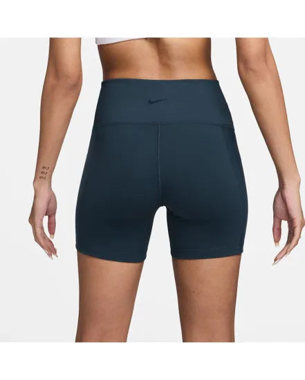Nike Women Shorts  One Wrap High Waisted 5 Armoury-Navy