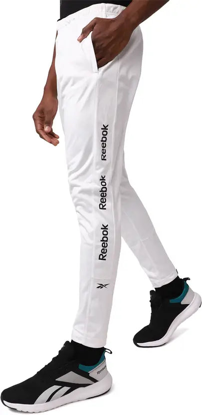 Reebok Men Training Jogging Track Pant Zipper Bottom Leg