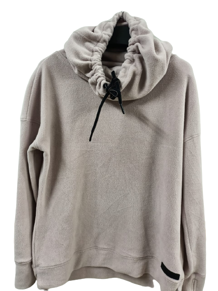 Calvin Klein Sweatshirt Women's Nude Fleece Pullover Mock Neck Stretch