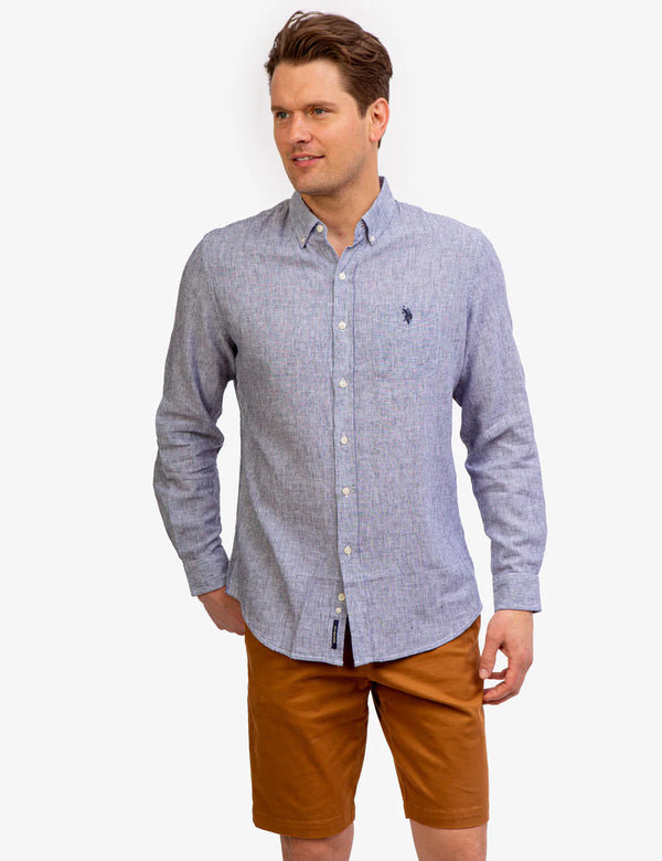 U.S. Polo Assn.‏ Mens - Long Sleeve Shirts