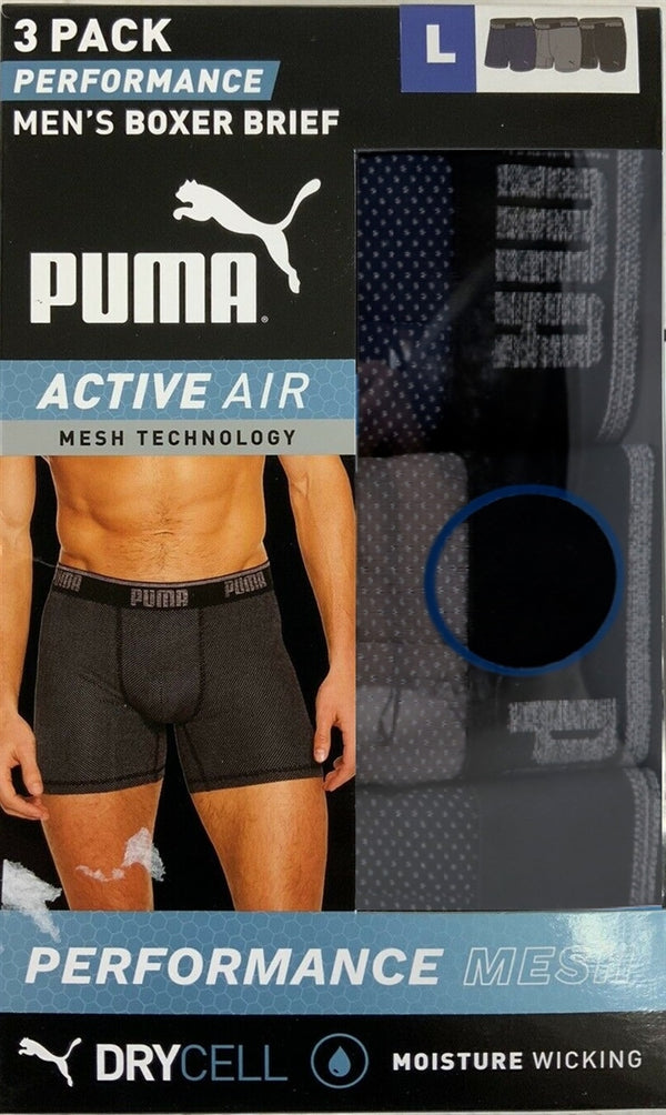 Puma 3-pack Men's Boxer Brief Active air