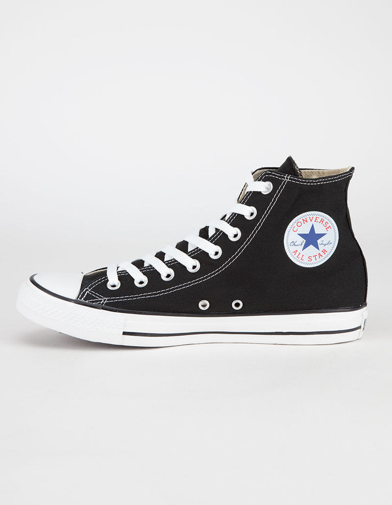 Converse Chuck Taylor All Star Side-Logo Contrast Stitching High-Top Lace-Up Unisex Training Sneakers