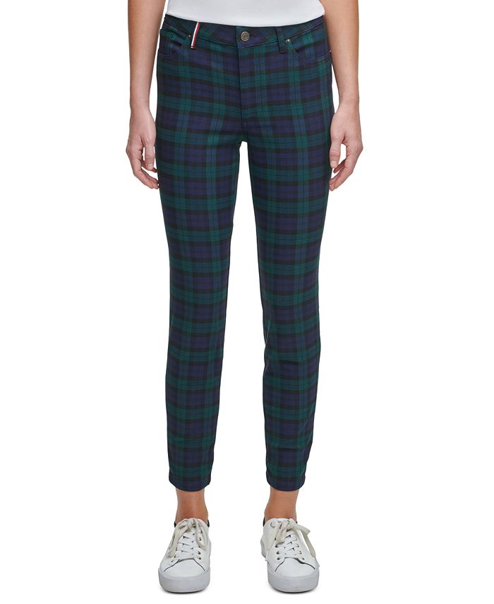 ‏ Tommy Hilfiger Plaid Pants & Capris - Women