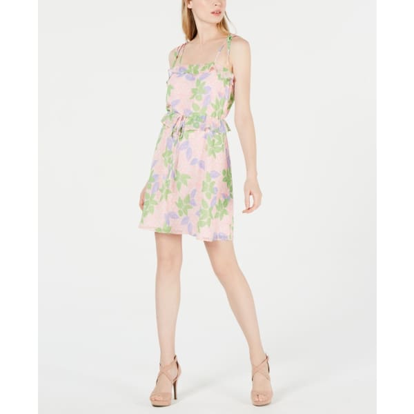 19 Cooper Square-Neck Printed A-Line Dress - Dress