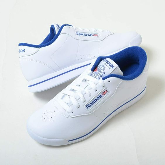 Reebok Classic Princess Fv5294 White Royal KIDS Shoes Sneakers