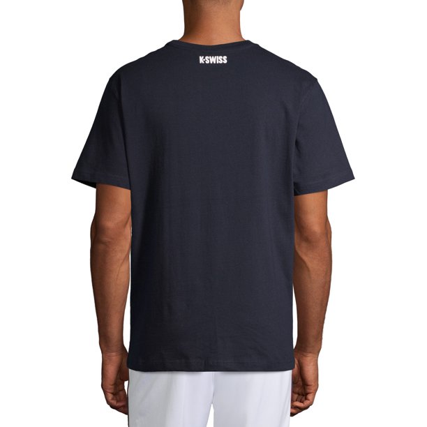 K-Swiss Men's T-Shirt short Sleeve Black