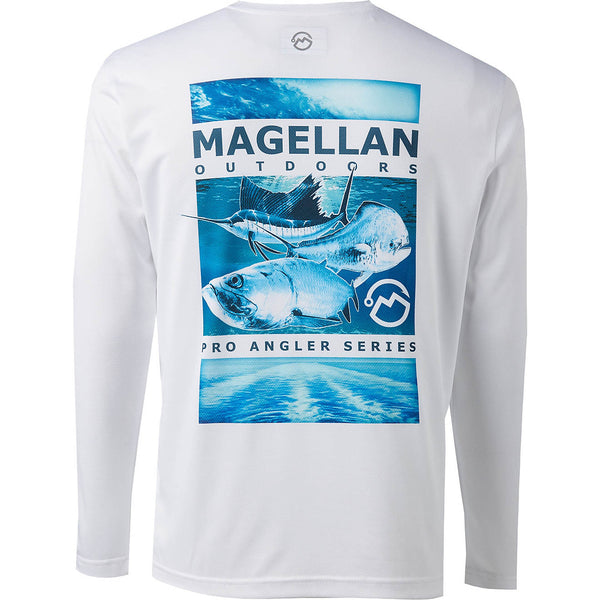 Magellan Outdoors Men's Pro Angler Graphic Long Sleeve T-shirt