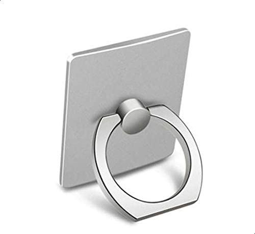 Finger Ring Holder & Grip Stand for ALL Mobile Phone/Tablet - Silver