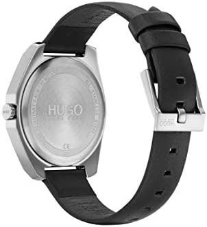 Hugo Boss Women's Black Dial Black Leather Watch - 1540022