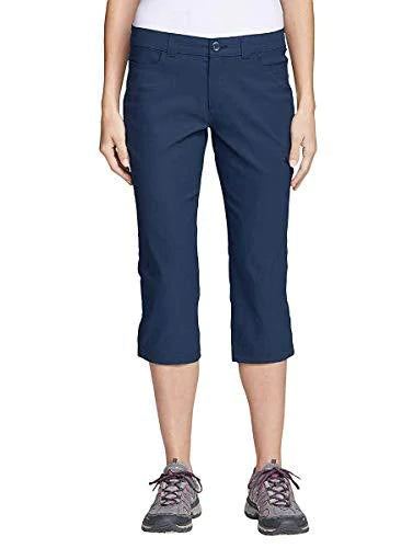 ‏ Eddie Bauer Ladies' Rainier Capri Indigo‏