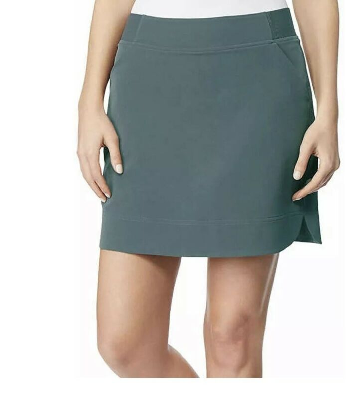 32 Degrees Women's Active Pull-On Skort Skirt TEAL