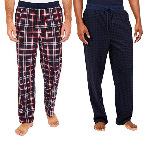 Nautica Soft Fleece Mens Pajama Pants Sets 2 Pack