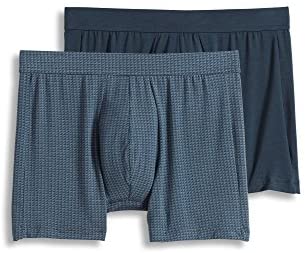 Jockey Blue Mens  2-Piece Boxer Brief Underwear