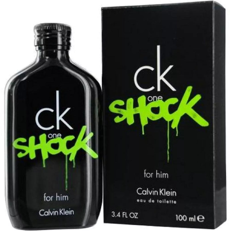 CK ONE SHOCK 3.4 EAU DE TOILETTE SPRAY FOR MEN